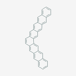 molecular formula C34H20 B1238689 八苯 