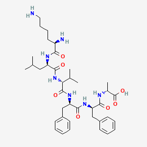 molecular formula C38H57N7O7 B12386894 D-Klvffa 