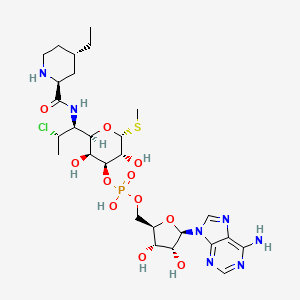 molecular formula C27H43ClN7O11PS B1238692 Pirlimycin adenylate CAS No. 85643-04-5