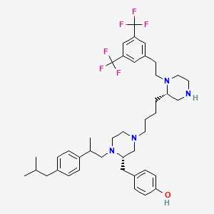 molecular formula C42H56F6N4O B12386933 Pat-IN-2 