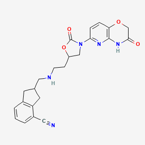 molecular formula C23H23N5O4 B12386943 Topoisomerase inhibitor 2 