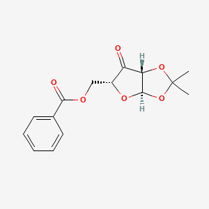 5-O-Benzoyl-1,2-di-O-isopropylidene-3-keto-alpha-D-xylofuranoside