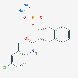 molecular formula C18H13ClNNa2O5P B12387078 Naphthol AS-TR phosphate (disodium) 