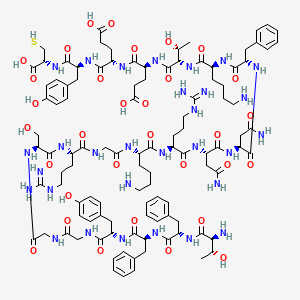 molecular formula C107H154N30O32S B12387116 Angiopep-2-Cys 