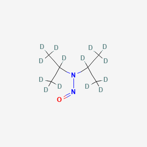 molecular formula C6H14N2O B12387150 N-Nitrosodiisopropylamine-d14 