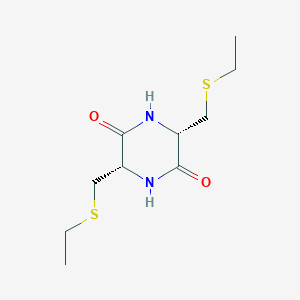 molecular formula C10H18N2O2S2 B12387157 Cyclo(Met-Met) 