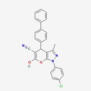 molecular formula C26H18ClN3O2 B12387194 DNA Gyrase-IN-9 