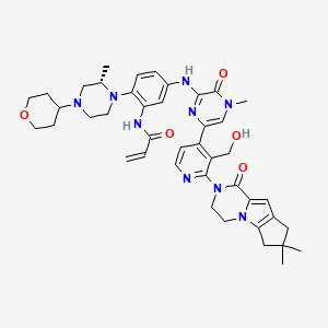 molecular formula C42H51N9O5 B12387210 Rocbrutinib CAS No. 2485861-07-0