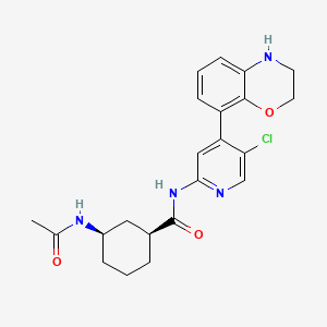 molecular formula C22H25ClN4O3 B12387271 Cdk9-IN-23 