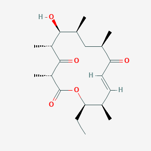 molecular formula C20H32O5 B1238728 Narbonolide 