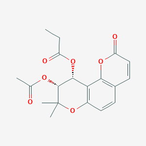 molecular formula C19H20O7 B12387291 Anti-inflammatory agent 57 