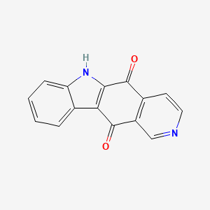 molecular formula C15H8N2O2 B12387326 5H-Pyrido[4,3-b]carbazole-5,11(6H)-dione 