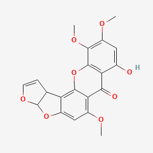 molecular formula C20H16O8 B1238734 5,6-Dimethoxysterigmatocystin CAS No. 65176-75-2