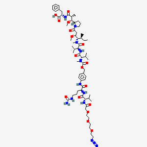 molecular formula C66H105N13O17 B12387364 N3-Peg3-VC-pab-mmaf 