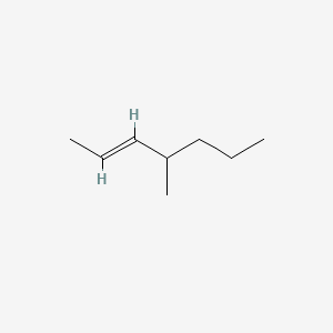 molecular formula C8H16 B1238739 4-甲基-2-庚烯 CAS No. 3404-56-6