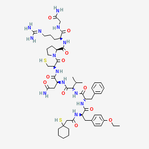 molecular formula C53H79N13O11S2 B12387419 [Pmp1,Tyr(OEt)2] AVP 