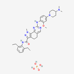 molecular formula C35H47N8O6P B12387436 Mps1-IN-8 