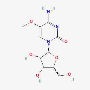 molecular formula C10H15N3O6 B12387523 5-Methoxy cytidine 