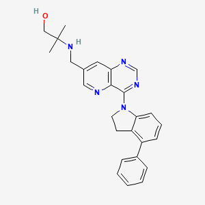 molecular formula C26H27N5O B12387602 PD-1/PD-L1-IN-33 