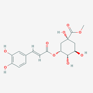 molecular formula C17H20O9 B12387730 Neochlorogenic acid methyl ester 