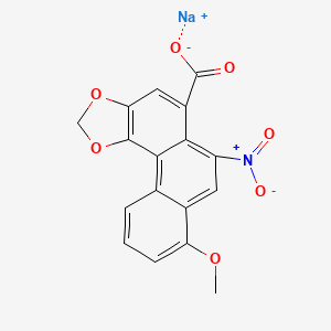 molecular formula C17H10NNaO7 B12387768 Aristolochic acid sodium salt 