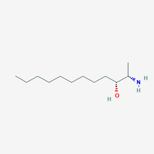 molecular formula C12H27NO B1238778 (2S,3R)-2-Aminododecan-3-ol 