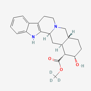 molecular formula C21H26N2O3 B12387781 Yohimbine-d3 