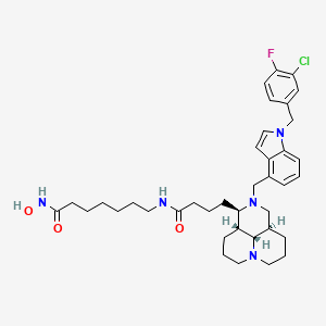 molecular formula C38H51ClFN5O3 B12387818 Hdac6-IN-29 