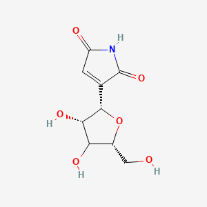 3-[(2S,3S,5R)-3,4-dihydroxy-5-(hydroxymethyl)oxolan-2-yl]pyrrole-2,5-dione