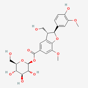 molecular formula C24H28O12 B12387901 Pomegralignan 