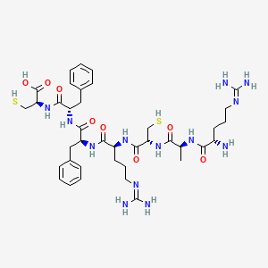 molecular formula C39H59N13O8S2 B12387904 Peptide R 