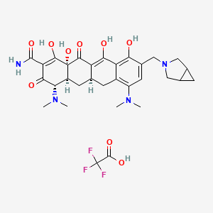 molecular formula C31H37F3N4O9 B12387915 Zifanocycline (TFA) 