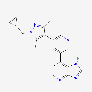 molecular formula C20H20N6 B12387920 Bet-IN-21 