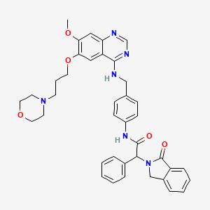 molecular formula C39H40N6O5 B12387962 EGFR kinase inhibitor 2 