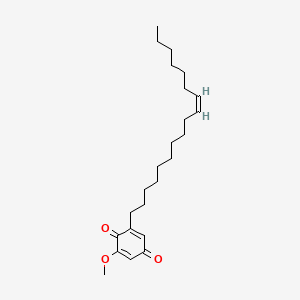 molecular formula C24H38O3 B1238797 鸢尾醌 CAS No. 56495-82-0
