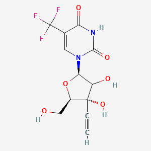 3'-Beta-C-ethynyl-5-trifluoromethyluridine