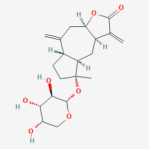 molecular formula C20H28O7 B12388013 2-Desoxyflorilenalin-L-|A-arabinopyranoside 