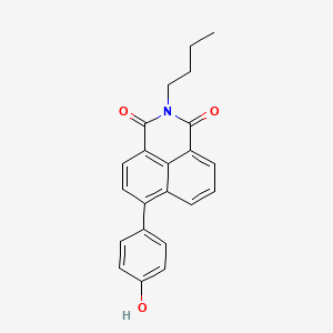 molecular formula C22H19NO3 B12388039 Ugt1A1-IN-1 