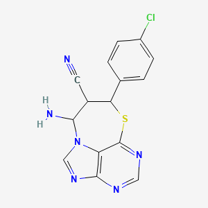 molecular formula C15H11ClN6S B12388073 Cdk2-IN-20 