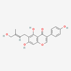 molecular formula C20H18O6 B1238808 Hydroxywighteone 