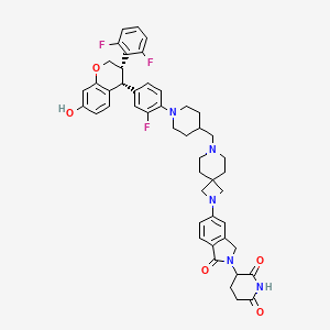 molecular formula C47H48F3N5O5 B12388099 ER degrader 8 