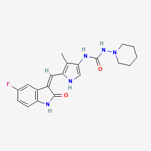 molecular formula C20H22FN5O2 B12388114 Flt3-IN-21 