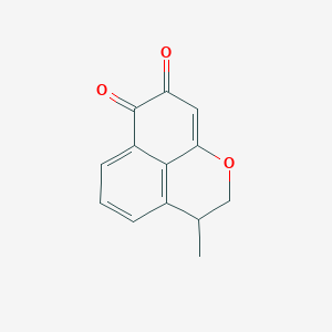 molecular formula C13H10O3 B12388120 4-Methyl-2-oxatricyclo[7.3.1.05,13]trideca-1(12),5(13),6,8-tetraene-10,11-dione 