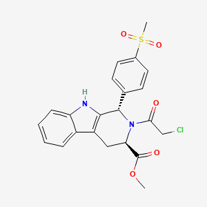 molecular formula C22H21ClN2O5S B12388179 Gpx4-IN-4 