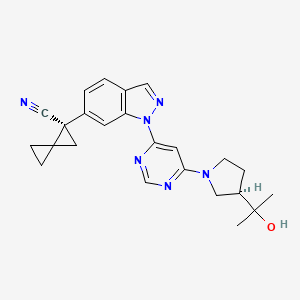 molecular formula C24H26N6O B12388186 (R,R)-Lrrk2-IN-7 