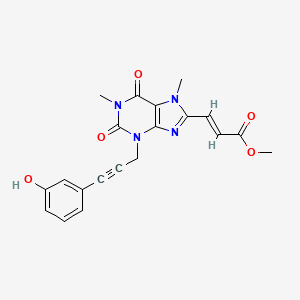 molecular formula C20H18N4O5 B12388195 Mlkl-IN-6 