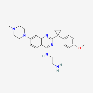 molecular formula C25H32N6O B12388218 DCAF1 binder 2 