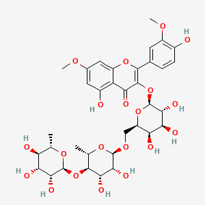 molecular formula C35H44O20 B1238823 Rhamnazin 3-isorhamninoside CAS No. 52801-23-7