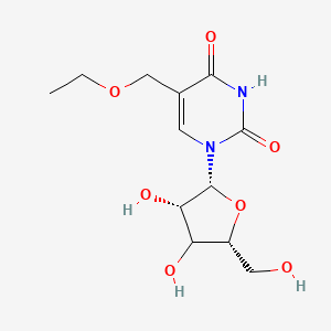 1-[(2R,3S,5R)-3,4-dihydroxy-5-(hydroxymethyl)oxolan-2-yl]-5-(ethoxymethyl)pyrimidine-2,4-dione