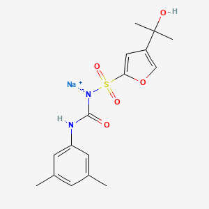 molecular formula C16H19N2NaO5S B12388244 NLRP3 Inhibitor 4b 